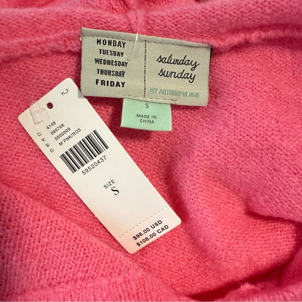 Saturday/Sunday Twyla Tunic Sweater‎ Dress Size S - Picture 9 of 12